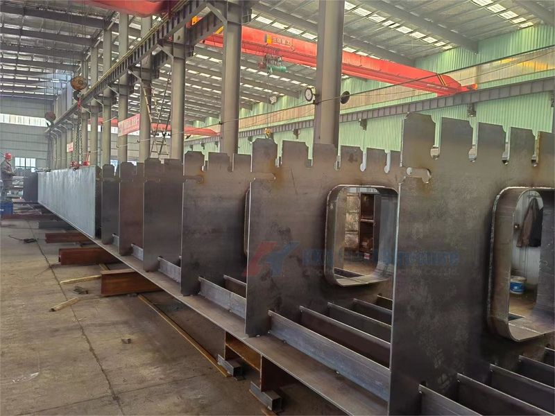Qingdao KXD Steel Structure Co., Ltd üreticinin üretim hattı