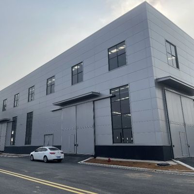 Galvanizli çelik çerçeve prefabrik depo