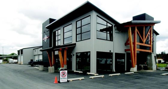 Modern Prefab Yüksek Katlı Çelik Bina İnşaat Çelik Çerçeve Yapı Bina