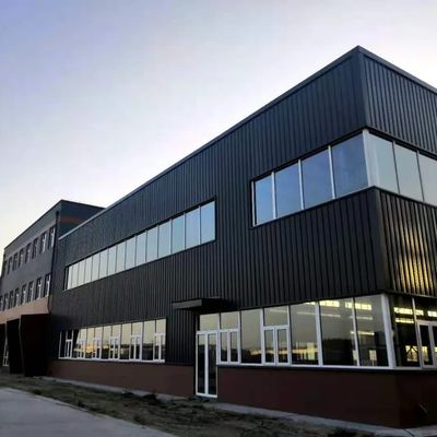 Boyalı veya galvanizli prefabrik çok katlı çelik yapı binaları