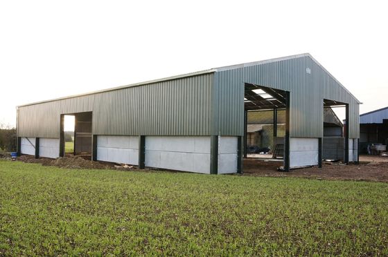Endüstriyel Prefabrik Çelik Yapı Depo İnşaat Çiftlik Şedi Bina