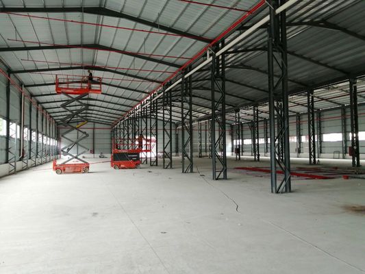 Sıcak Dip Galvanize / Boyalı Çelik Yapı Depo Binası Ön Mühendislik