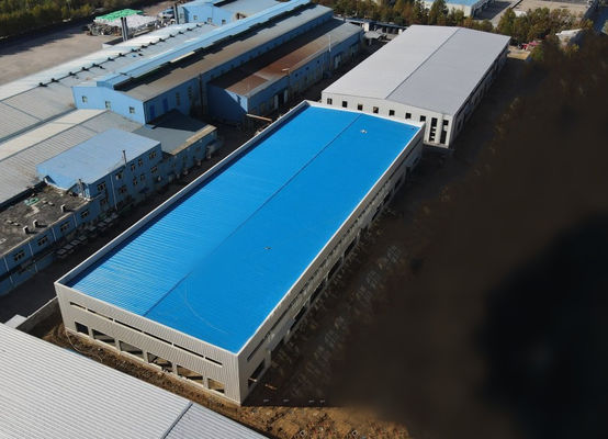 EPS yalıtımlı çatı kaplamaları Metal çerçeve Pre-farklı Atölye Depo