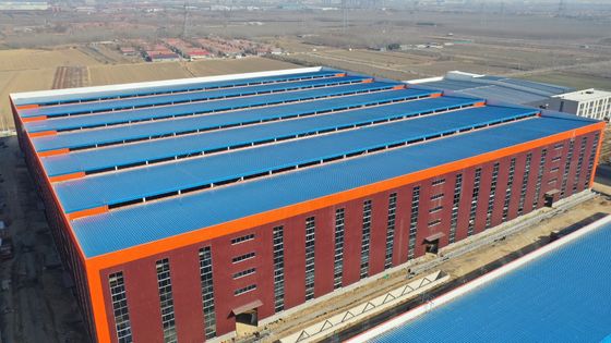Özelleştirilebilir Çelik Yapı Bina Modern Ön Mühendislik Metal Bina SGS CE ISO