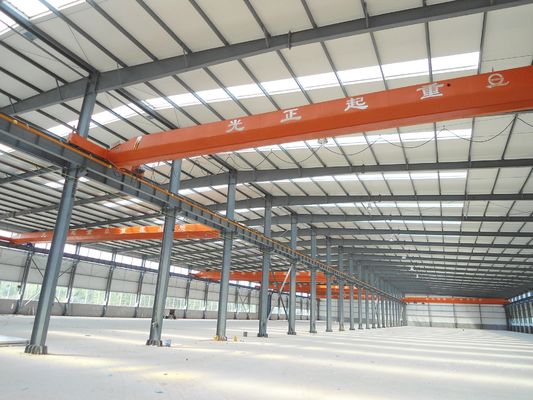 Endüstriyel Metal İnşaat Binaları Ön mühendislikli vinç destekleyici çelik yapılar