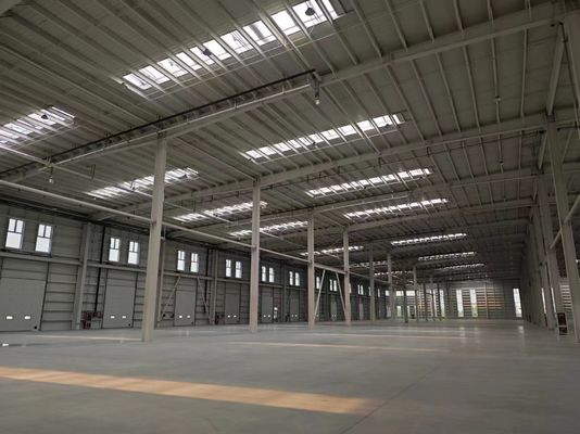 Q235 Q335B Çelik Depo Önyapısal Binalar Endüstriyel Depo Hangarı