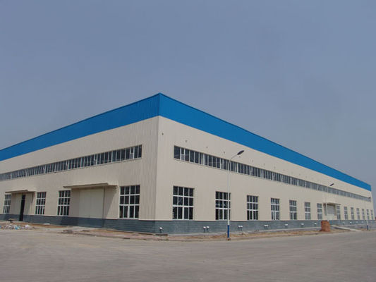 Endüstriyel Çelik Yapı Bina Atölyesi Metal Çerçeve Prefab Çelik Ev Bina