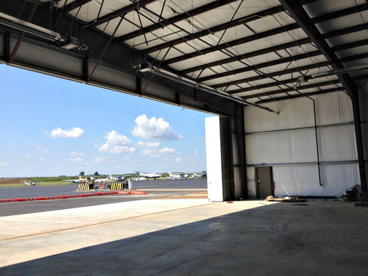 Ticari Çelik Yapı Hangar Bina Hazırlanmış Uçak Hangarları