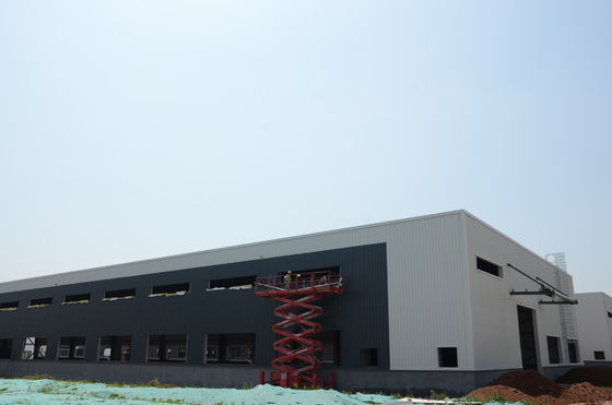 S355 H Bölüm Çelik yapı atölyesi Prefabrik metal inşaat binası