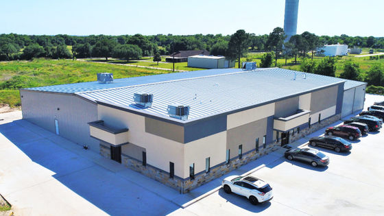 Prefabrik Ticari Çelik Bina Metal Evi Depolama Depo Ofis İnşaatı