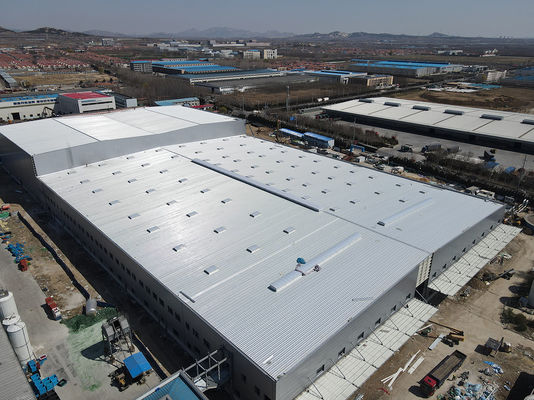 Kalıcı Endüstriyel Çelik Yapı Bina Metal Depo Bina İnşaat