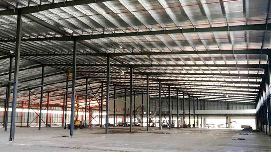 Güney Afrika Metal Prefabrik Çelik Yapı Depo Binası