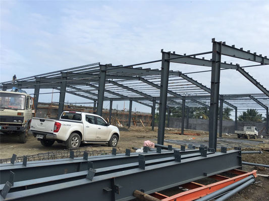 Özel Prefab Çelik Çerçeve Mühendis Rehberliği Artı Metal Atölyesi Binaları