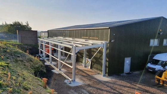 Fabrika Metal Uzay Çerçeve Depo Peb Yapı Ticari Bina