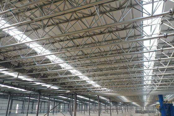 Kalıcı Prefabrik Çelik Yapı Atölyesi Bina Giyim Fabrikası