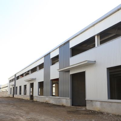 Prefabrik Çelik Çerçeve Çelik Yapı Bina Depo Atölyesi Q235 Q355B