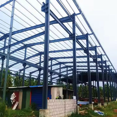 Hızlı Kurulum S355 Çok Katlı Hazırdan Yapılmış Hafif Çelik Depo Bina Planları Gömlek Kütesi