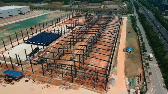 Prefab çelik yapısı Evler Çelik ahır Evi Atölyesi Metal Çadır Logistik Fabrikası Depo