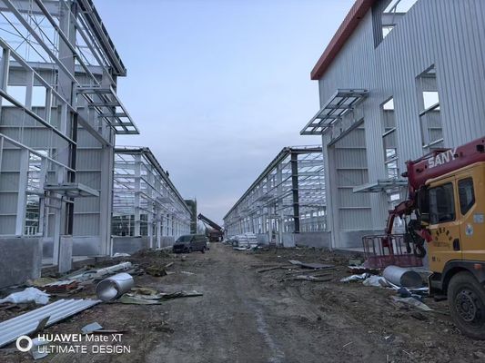 Konut ve tarımsal kullanım için çevre dostu önceden tasarlanmış çelik binalar