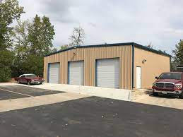 Q355 Q235 Prefab Metal Garaj Hafif Çerçeve Çelik İnşaat