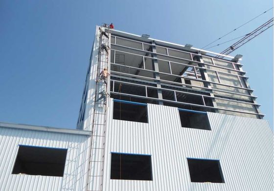 Yüksek enerji verimliliği ve çinko kaplama 80-275g/m2 ile güçlü hava dayanıklılığı metal inşaat binası
