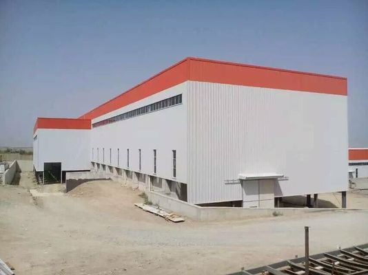Endüstriyel Kullanım İçin Bolt / Weld Prefabrik Çelik Bina Yapıları