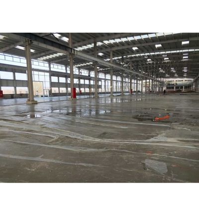 Mavi / Kırmızı / Gri Beyaz Finish Çelik Çerçeve Yapı Yapısı Doğrudan Kurulum Destek için Üretim Bitmiş