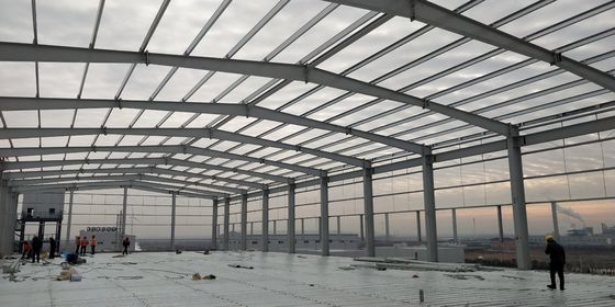 Modern Endüstriyel İnşaat Tasarımı Metal Çerçeve Atölyesi ve Depolama Tam Çizim Servisi
