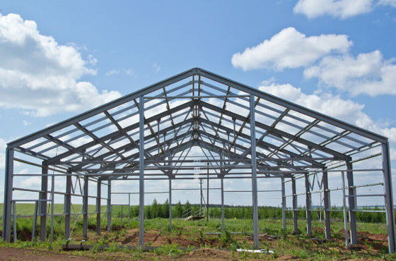 Endüstriyel Çelik Yapısı Prefabrik Metal Depo depolama kulübü