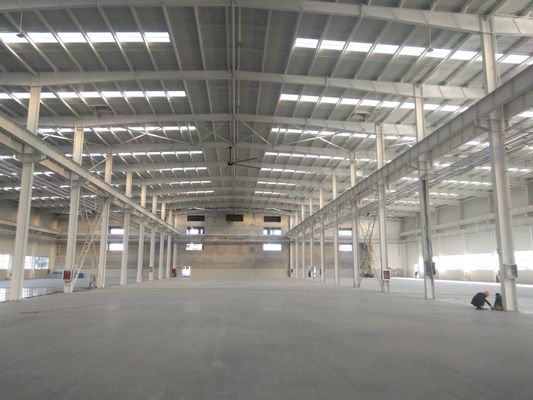 Yüksek Yüzey Tedavisi Çelik Yapısal Önyapısal Ticari Geniş Kullanımlı Önyapısal Bina