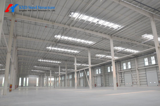 Özel kaplı çelik yapısı prefabrik metal depo hangarı binası
