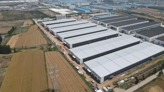Özel Hızlı Kolay Kurulu Prefabrik Çelik Lojistik Depolama Dağıtım Bölgesi