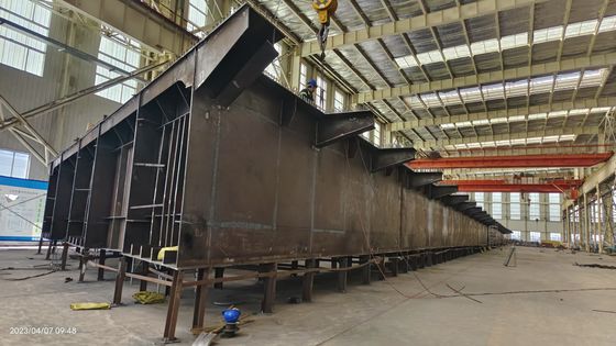 Yüksek Güçlü Özel Çelik Girder Köprüsü Otoyol Demiryolu Projeleri için Kısa ve Güçlü İnşa Zamanı