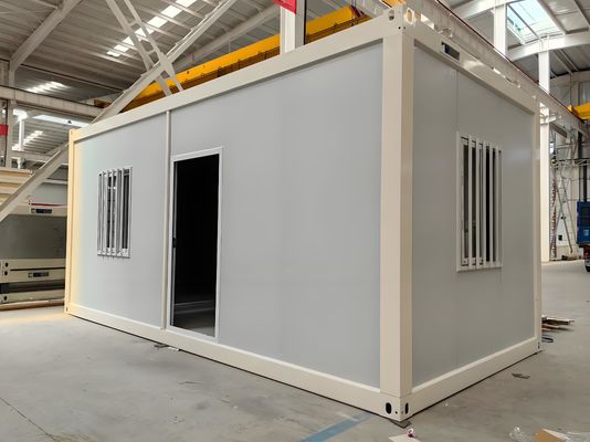 20ft Hızlı Kurulumlu Düz Paket Konteyner Ev Tiny Home Dükkanı