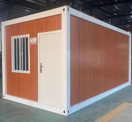 Düz Paket Mobil Modüler Prefabrik Nakliye Konteyneri Prefabrike