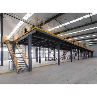 Çok Katlı Çelik Yapısal Çerçeve Prefabrik Bina (Ticari Kullanım İçin)
