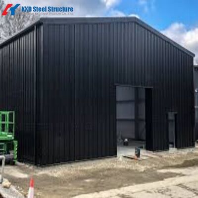 Hızlı Kurulum S355 Çok Katlı Hazırdan Yapılmış Hafif Çelik Depo Bina Planları Gömlek Kütesi