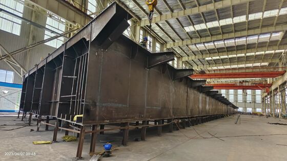 Otoyol ve demiryolu inşaatı için ağır yüklü kaynaklı çelik levha gerder köprüsü - AASHTO standardı