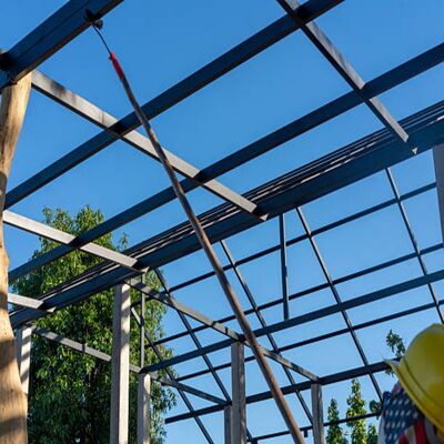 Endüstriyel kullanım için anti-korrozif büyük aralıklı çevre dostu çelik yapı tesisi