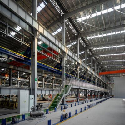 Low Cost Prefabricated Steel Structural Unit with Fast Installation and Customizable Size