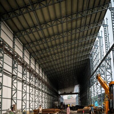 Tailor-Made Architectural Steel Structural Project with High-Precision Fabrication and Earthquake Resistance