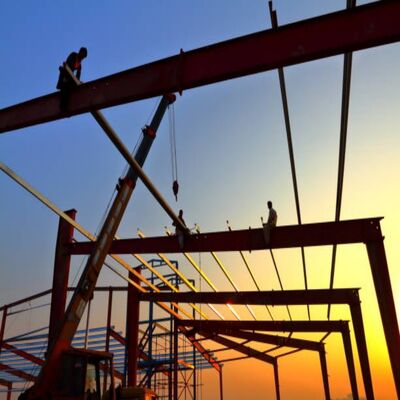 Yüksek Güvenilirlikli Çelik Atölyesi Binanı, Özelleştirilebilir 10-40m Genişliği ve Hızlı Kurulum