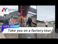 Modern Çelik Çerçeve Daire Binası Yapılandırılmış Alışveriş Merkezi Metal Depo Binaları