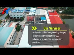 ASTM Prefabrik Endüstriyel Çelik Binalar Atölyesi Metal İnşaat Depoları